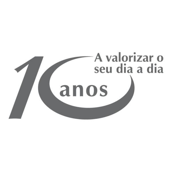 10 Anos Logo PNG Vector