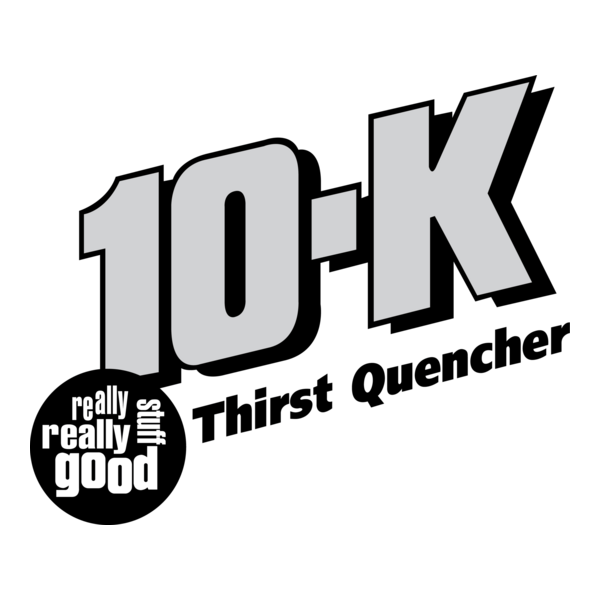 10-K Thirst Quencher Logo PNG Vector