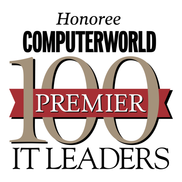100 Premier IT Leaders Logo PNG Vector