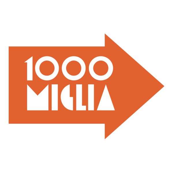 1000 Miglia Logo PNG Vector