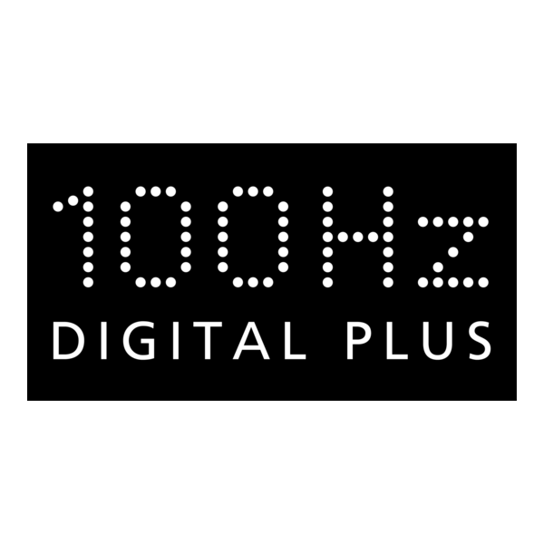100Hz Digital Plus Logo PNG Vector