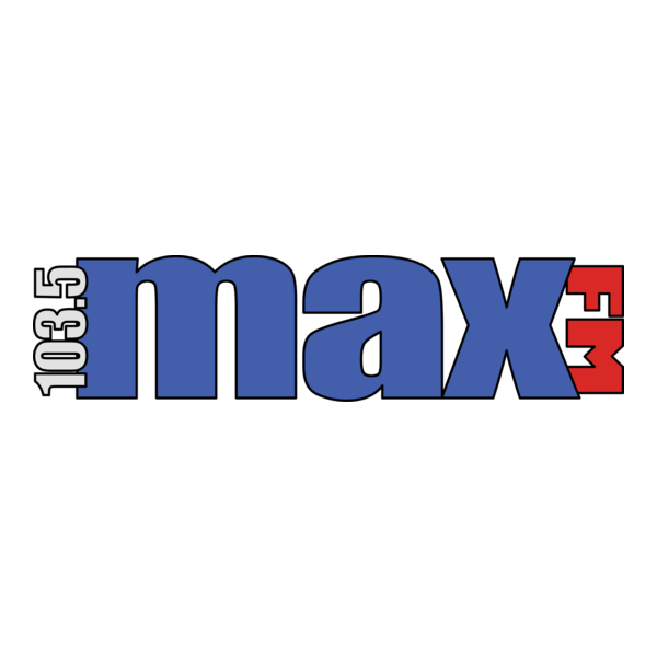 103.5 MAX FM Logo PNG Vector