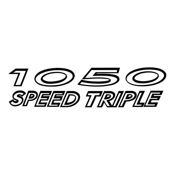 1050 speed triple Logo PNG Vector