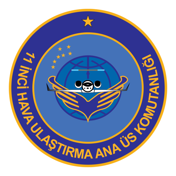 11inci hava ulaştırma ana üs komutanlığı Logo PNG Vector