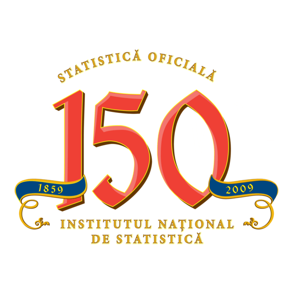150 de ani de statistică oficiala Logo PNG Vector