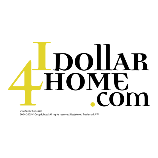 1dollar4home.com Logo PNG Vector