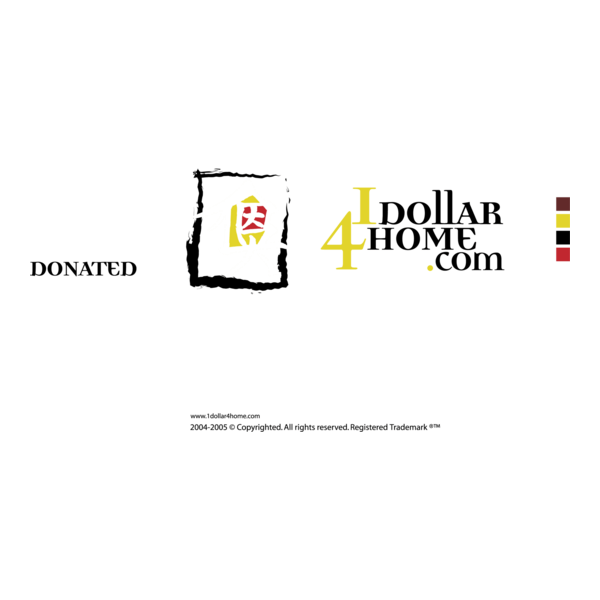 1dollar4home.com Logo PNG Vector