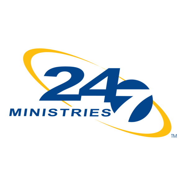 24-7 Ministries Logo PNG Vector