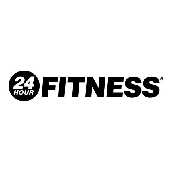 24 Hour Fitness Logo PNG Vector