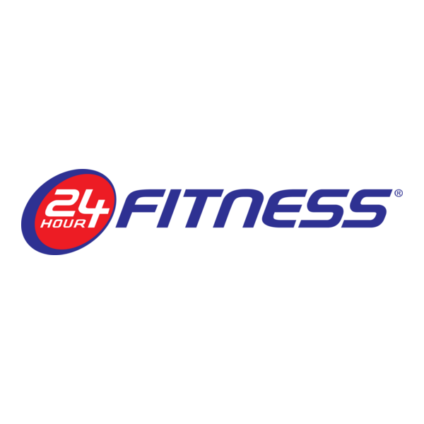 24 Hour Fitness Logo PNG Vector
