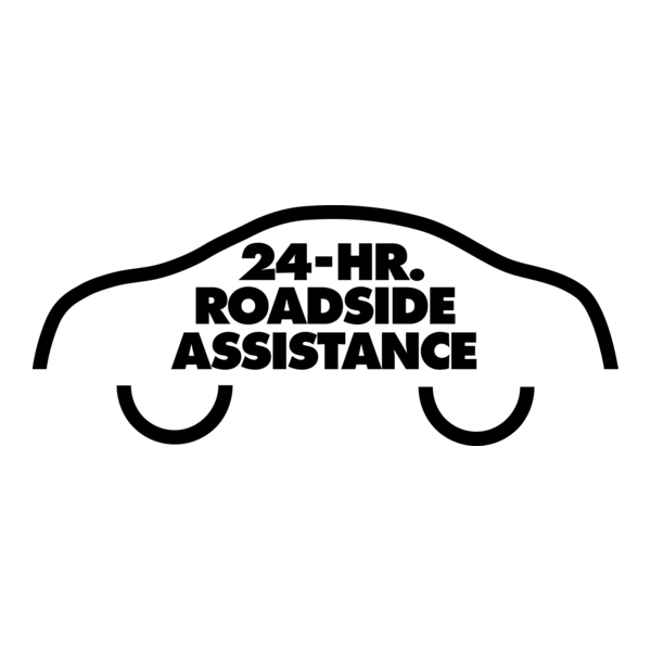 24-Hr. Roadside Assistance Logo PNG Vector