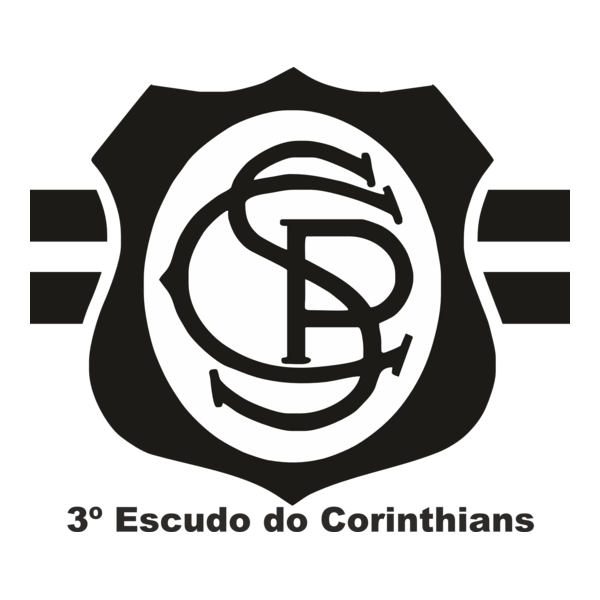 3º Escudo do Corinthians Logo PNG Vector