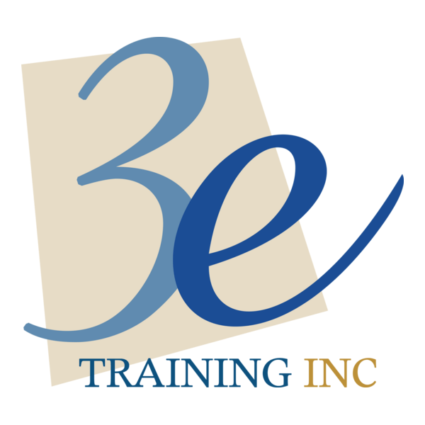 3E Training Inc Logo PNG Vector