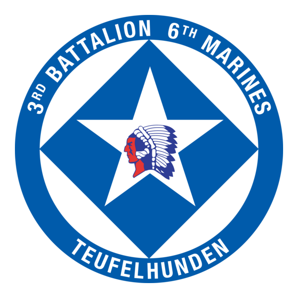 3rd Battalion 6th Marine Regiment USMC Logo PNG Vector