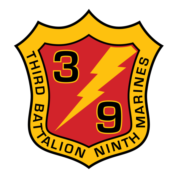 3rd Battalion 9TH Marine Regimet USMC Logo PNG Vector