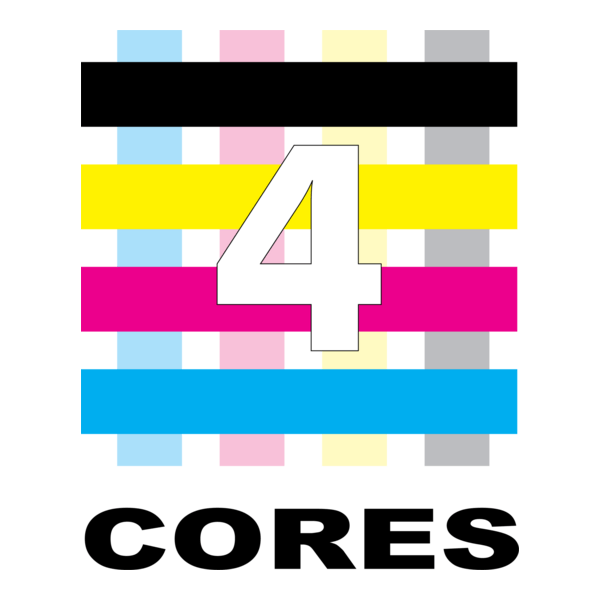 4 Cores Logo PNG Vector