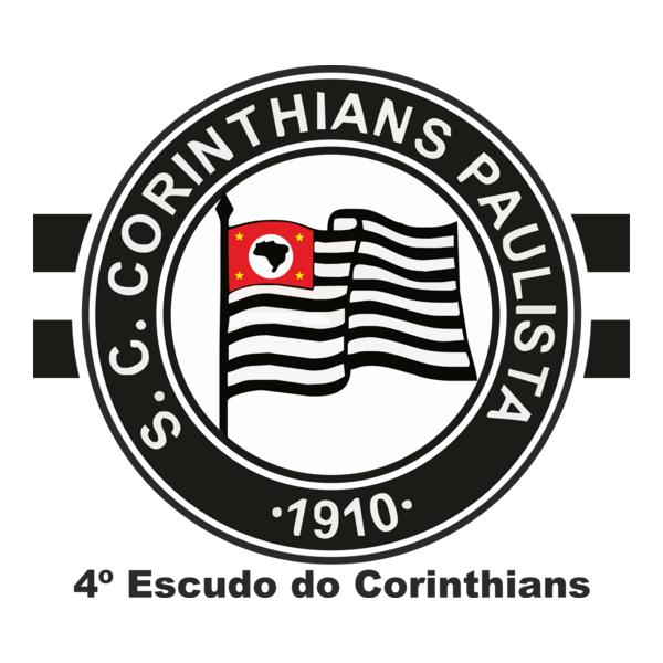 4º Escudo do Corinthians Logo PNG Vector