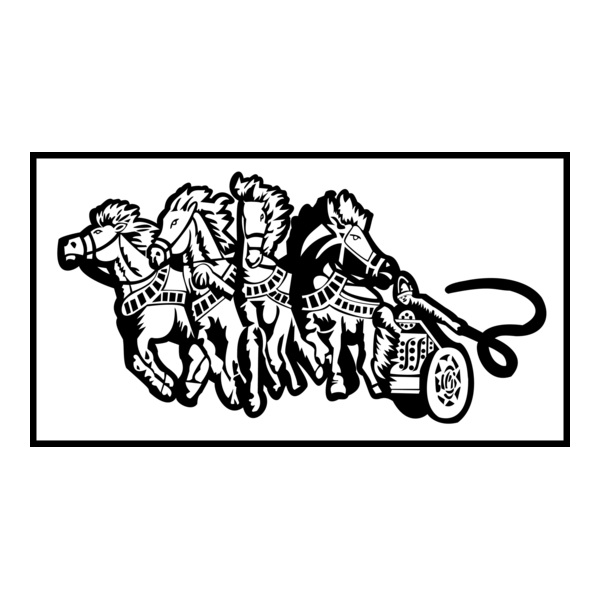 4 Horses Logo PNG Vector