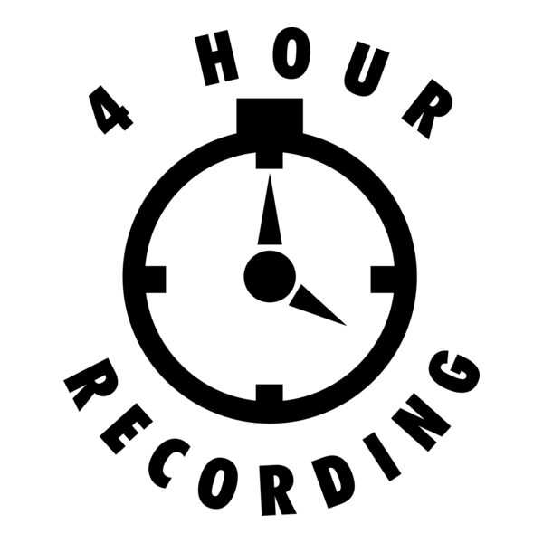 4 Hour Recording Logo PNG Vector