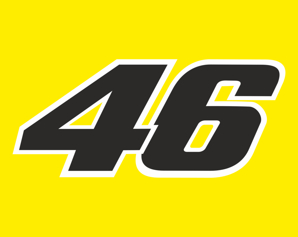 46 Valentino Rossi Logo PNG Vector