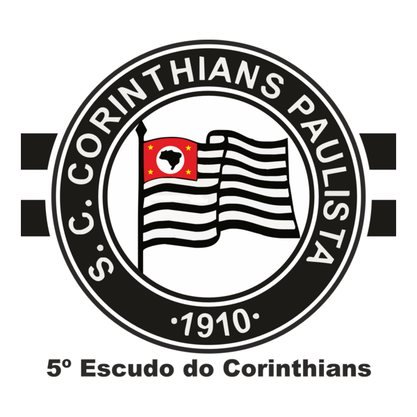5º Escudo do Corinthians Logo PNG Vector