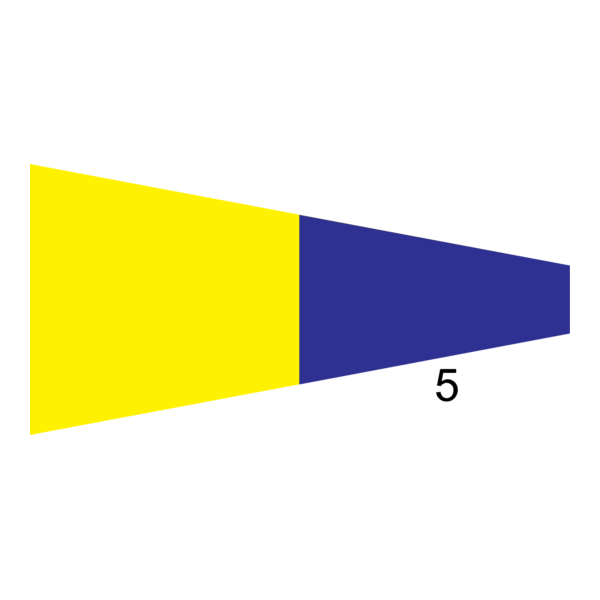 5 Flag Logo PNG Vector