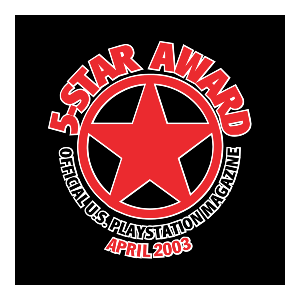 5-Star Award Logo PNG Vector