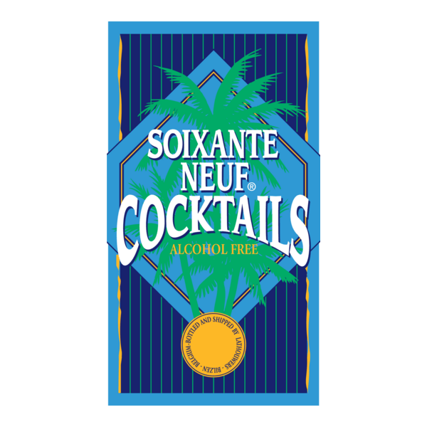 69 Cocktails Logo PNG Vector