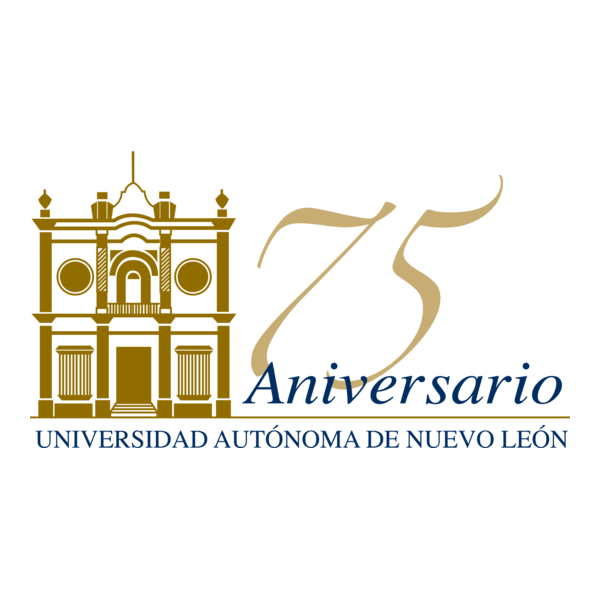 75 años UANL Logo PNG Vector
