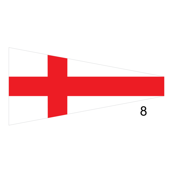 8 Flag Logo PNG Vector