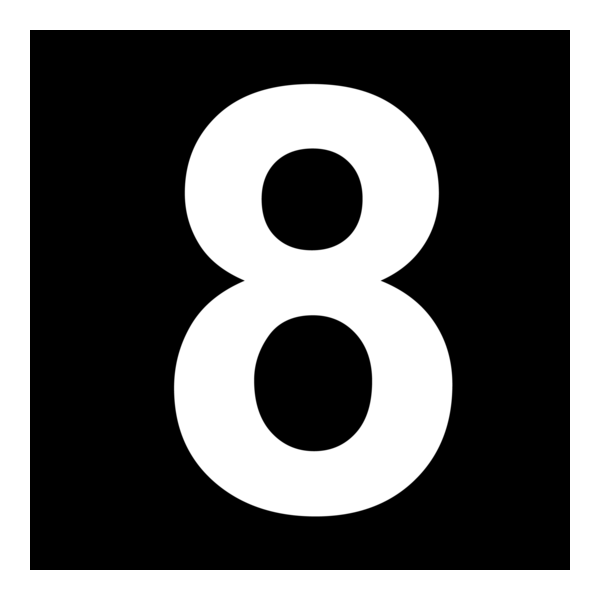 8 Logo PNG Vector