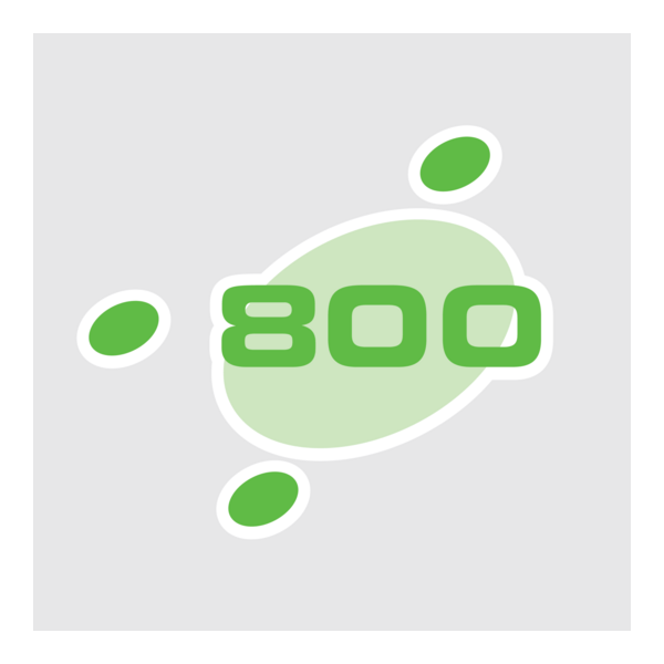 800 Logo PNG Vector