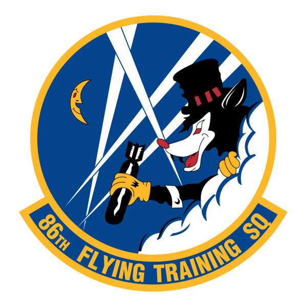 86th Flying Training SQ Logo PNG Vector