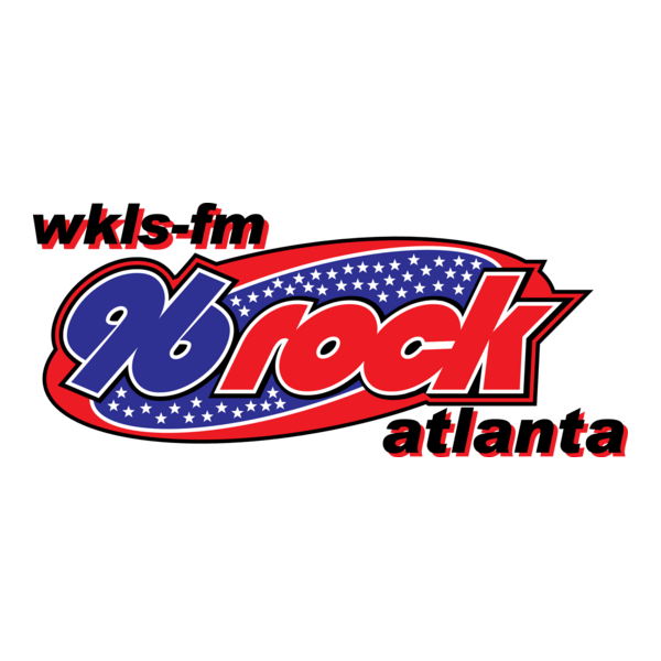 96 Rock WKLS FM Logo PNG Vector