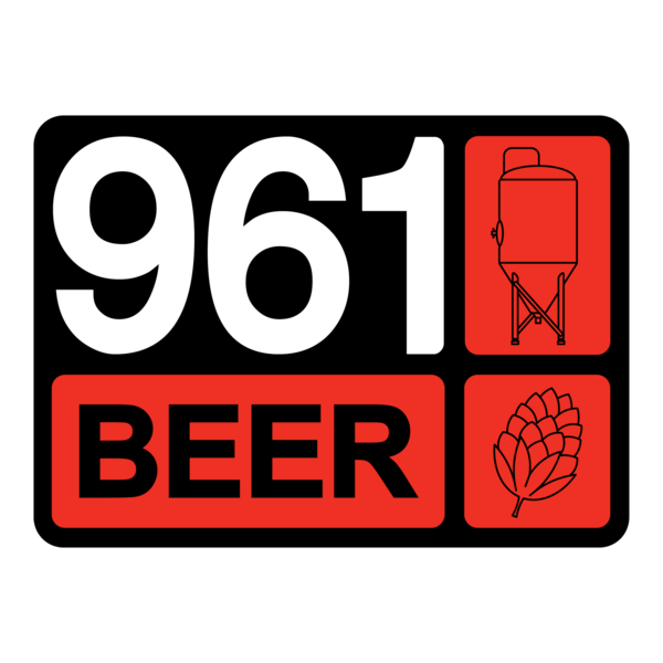 961 BEER Logo PNG Vector