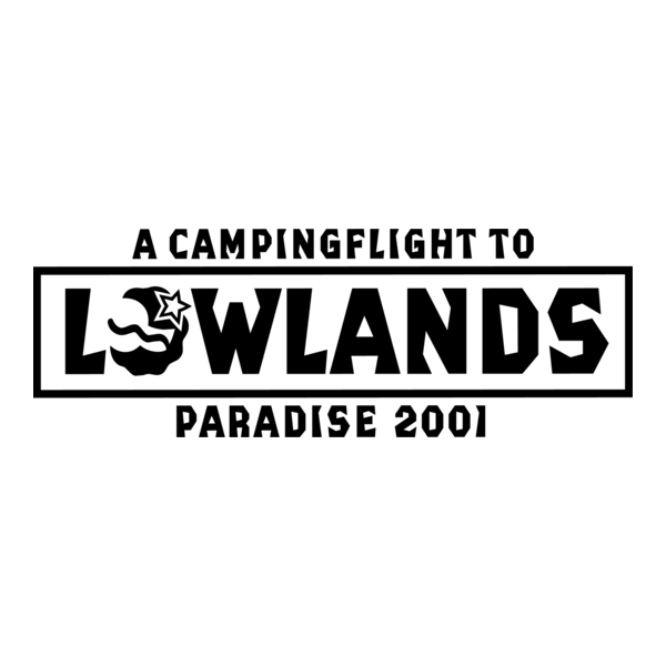 A Campingflight to Lowlands Paradise Logo PNG Vector