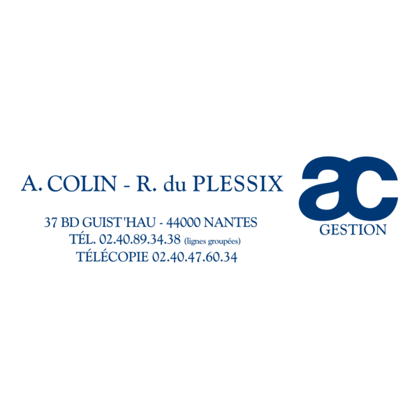 A. Colin - R. du Plessix Logo PNG Vector