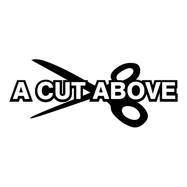 A Cut Above Logo PNG Vector