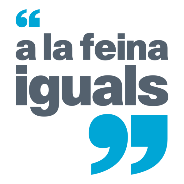 a la feina iguals Logo PNG Vector