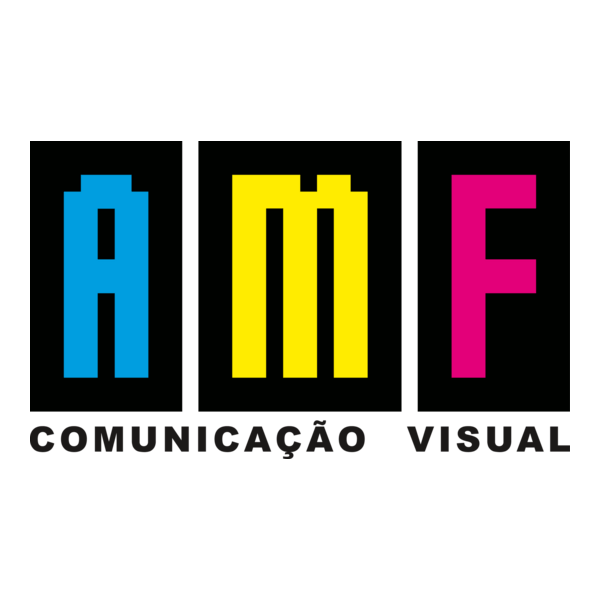 a m f comunicação visual Logo PNG Vector