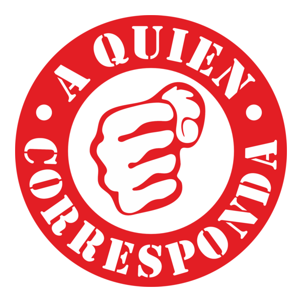 A quien corresponda Logo PNG Vector