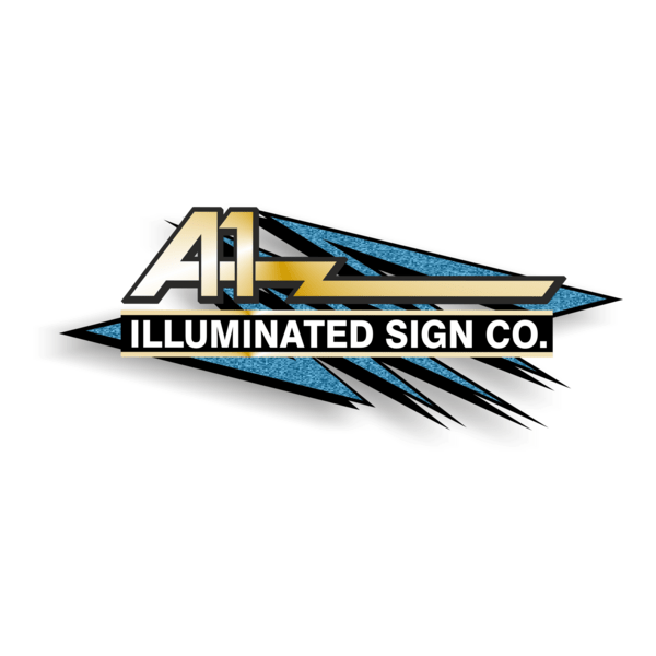 A1 Illuminated Sign Co. Logo PNG Vector