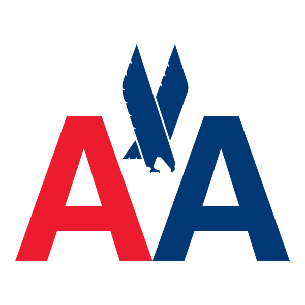 AA American Airlines Logo PNG Vector