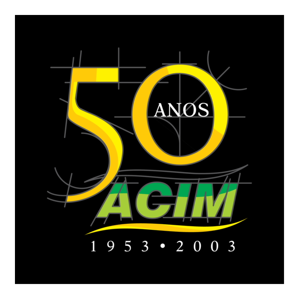 ACIM 50 Anos Logo PNG Vector