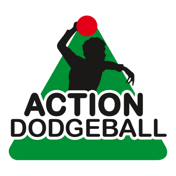 Action Dodgeball Logo PNG Vector