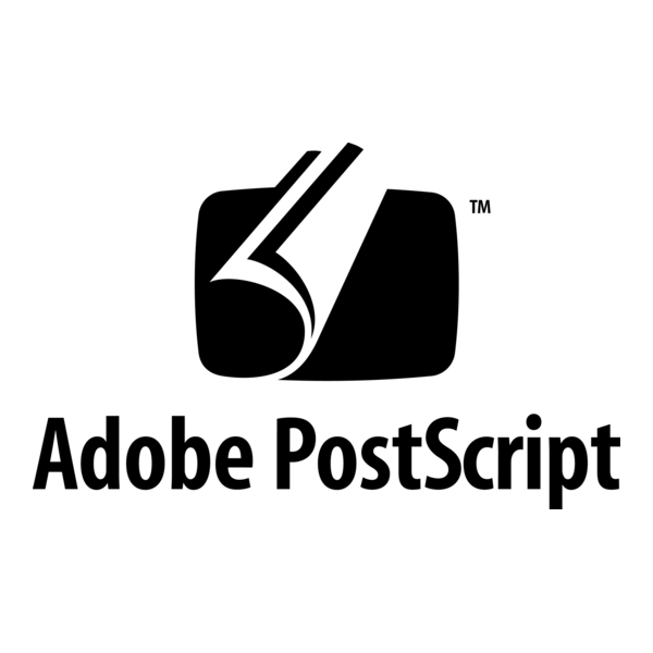 Adobe Postscript Logo PNG Vector