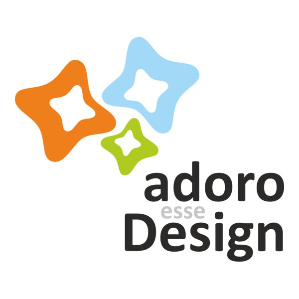 Adoro esse Design Logo PNG Vector