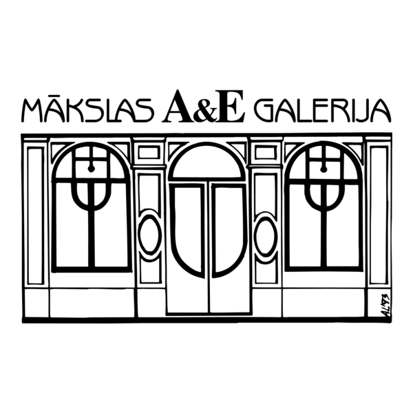 A&E Art Gallery Logo PNG Vector