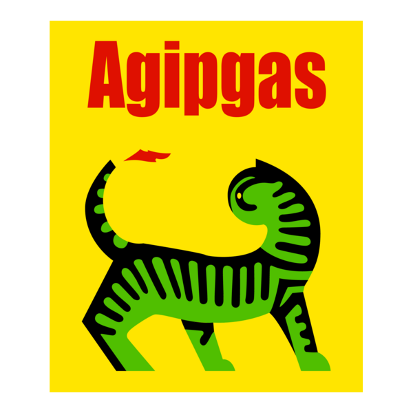 Agipgas old Logo PNG Vector