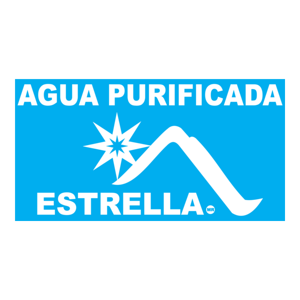 Agua Estrella Logo PNG Vector